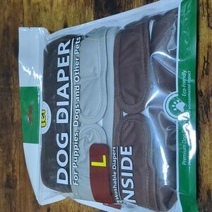 Pet Magasin dog diapers washable large 3!total nee